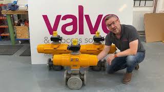Worcester Multi way Ball Valve - Behind the Scenes at Valve & Process 22