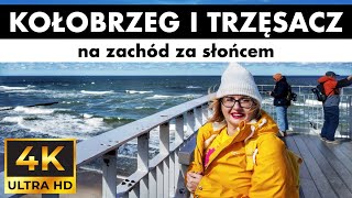 #104 🇵🇱 Kołobrzeg i Trzęsacz - na zachód za słońcem (4K Ultra HD)