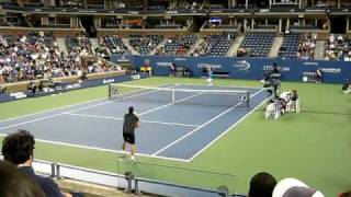 Andy Roodick  and Bjor Phau US Open 2009