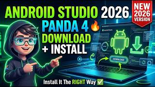 Most Beginners Install Android Studio WRONG! (2026 Panda 4 Guide) 🔥