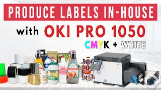 In-house Digital Label Printer OKI Pro1050