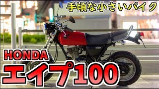 【納車】めっちゃ小さいバイク「エイプ100」が楽しい！