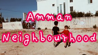 Walk with me around an Amman neighbourhood (SO PRETTY!!)