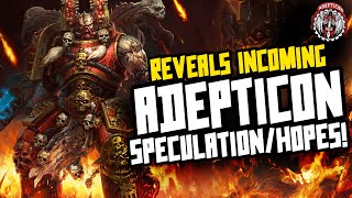 AdeptiCon Reveals | Hopes & Speculation! World Eaters, Guard, Horus Heresy?