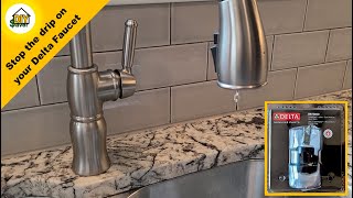 How to Fix a Dripping Delta Desmond Kitchen Faucet - Replace a Delta RP73000 Diamond Valve Cartridge