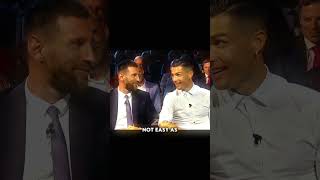 Ronaldo thoughts  on Messi 🫡 |  #fypシ #football #reels