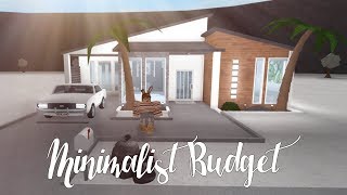 Modern House Bloxburg 15k Garden And Modern House Image - bloxburg house tutorial 15k one story