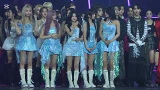 [4K CAM] 241220 윤수일 아파트 로제 ART MIX  Rosé ART MIX Ending Joint Stage Ive \u0026 Espa Focus Fancam - #kpop