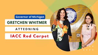 Michigan Governor Gretchen Whitmer at IACC Red Carpet