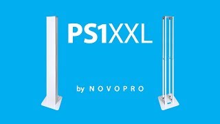 Novopro PS1XXL - big brother to the Award Winning PS1XL - variable height stands with 2 scrims HD