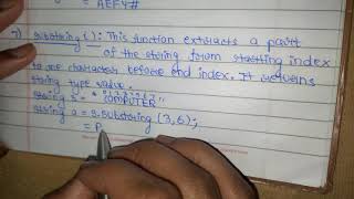 String 03|substring|replace function in String|JAVA BLUEJ|