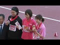 森本麻里子が日本新！女子三段跳び決勝 日本選手権陸上2023