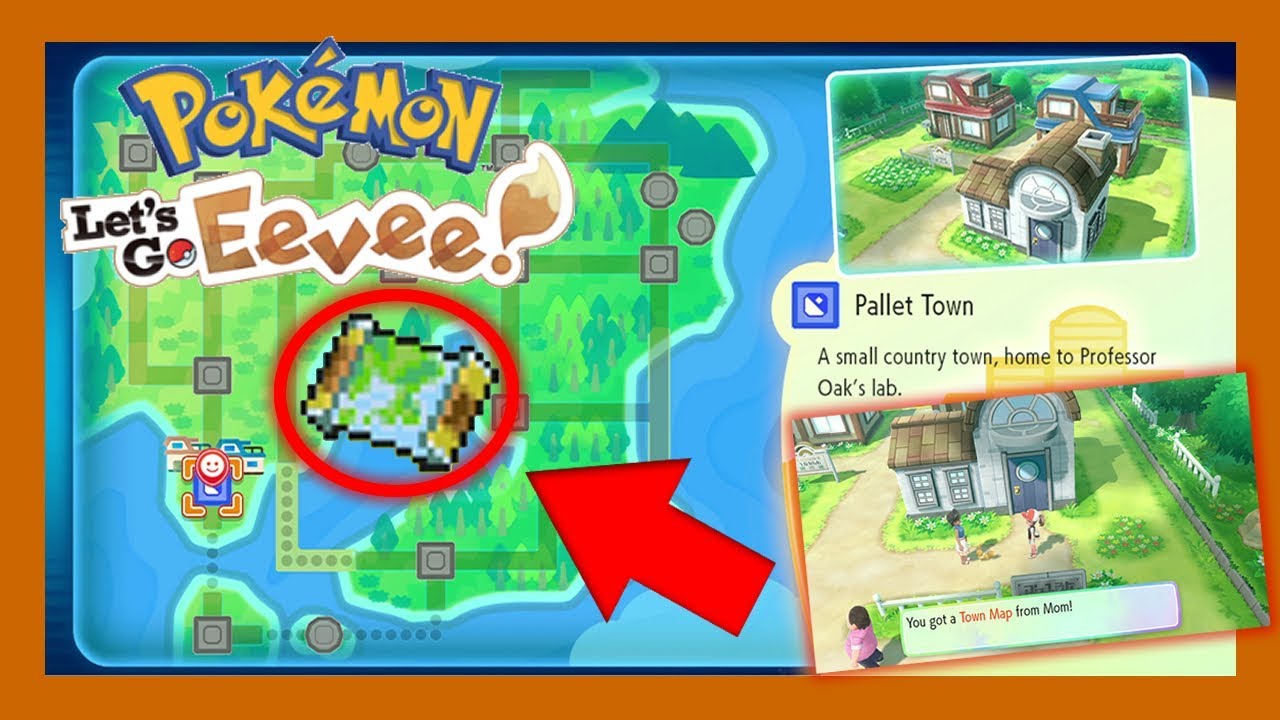 Pokémon Let's Go Eevee 𝗛𝗼𝘄 𝘁𝗼 𝗢𝗣𝗘𝗡 𝗠𝗔𝗣 𝗮𝗻𝗱 𝗛𝗼𝘄 𝘁𝗼 𝗚𝗘𝗧 𝘁𝗵𝗲 𝗠𝗔𝗣 (03) 🗺️ ...