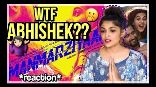 Manmarziyaan Official Trailer Reaction | Abhishek Bachchan Taapsee Pannu Vicky Kaushal