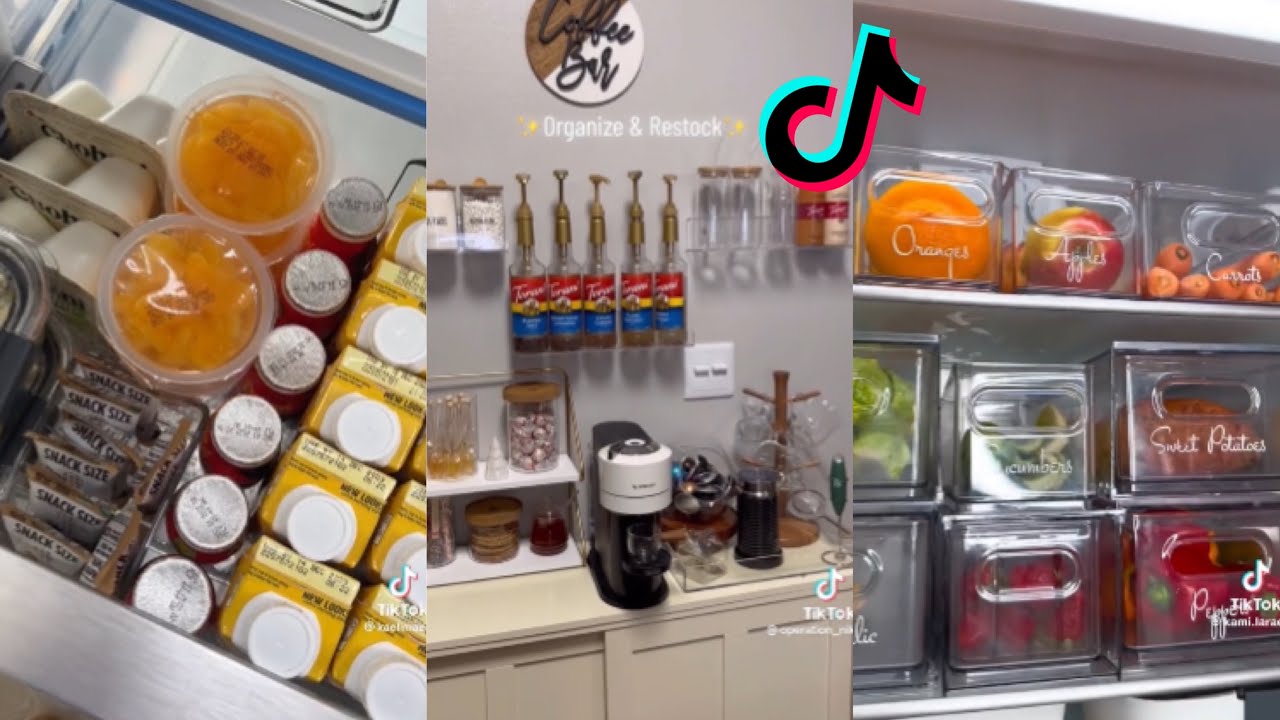 Asmr Restocking And Organizing Tiktoks Compilation Youtube