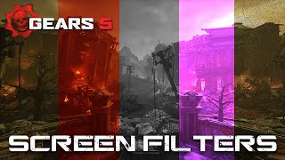 Gears 5 - Every Screen Filter Showcased!