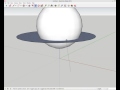 Sketchup Tutorial Making and Cutting a Sphere