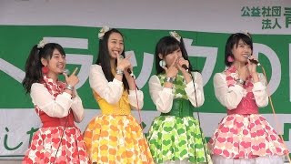 りんご娘　「キラリ☆あおもり反射材」　2016.10.9