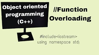 Object Oriented Programming | Function Overloading (print_area)|C++ tutorial for beginners | Bangla