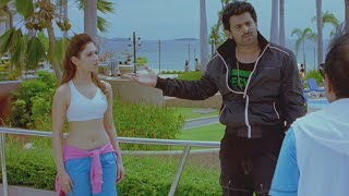 Veerabali (The Rebel) Tamil Scenes | Prabhas \u0026 Brahmanandam Hilarious Comedy with Tamannaah