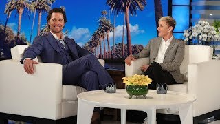 Matthew McConaughey Had the Time of His Life at a BTS Concert