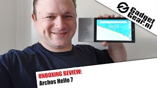 Archos Hello 7 Unboxing Review NL