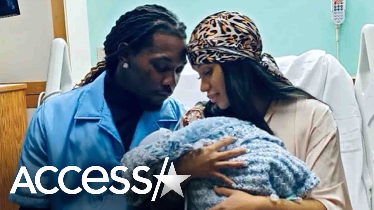 Cardi B & Offset Welcome Baby No. 2 - YouTube