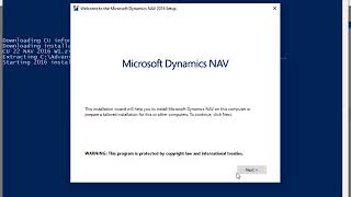 AdvaniaGIT - Install NAV 2016