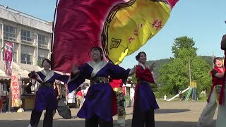 角田いなせ組_沼辺地区夏祭り_石狩シャケサンバ_2024.08.03