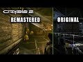 Crysis 2 Remastered vs Original //  PC Graphics Comparison