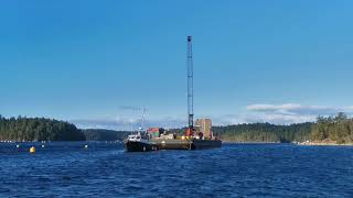 Installing Farm Infrastructure at Cortes Island - 1