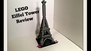 Lego Architecture: 21019 Eiffel Tower Review and Stopmotion