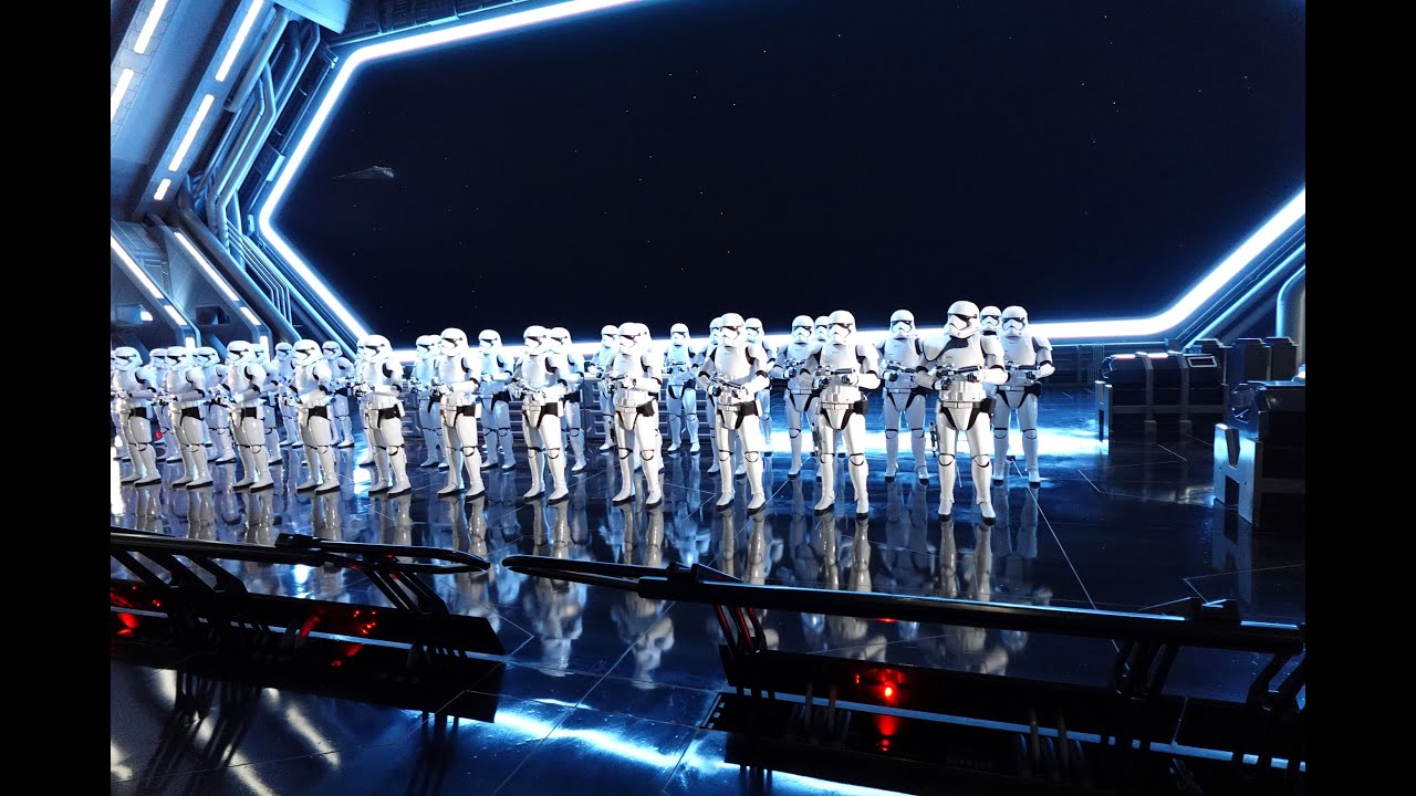 Rise Of The Resistance Intro At Disney World Youtube