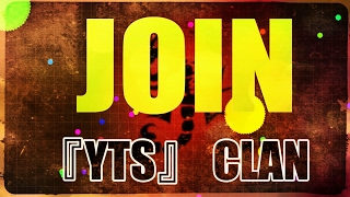 #YTSRC | Your Chance To Join YTS! Play with SCORPION! - Agar.io