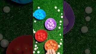 OMG 🙊💥 Oddly Satisfying ASMR Pearls, Cubes and Balls 🩵💜❤️🧡