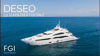 Deseo Yacht - Walkthrough Tour: Sunseeker 131 for Sale