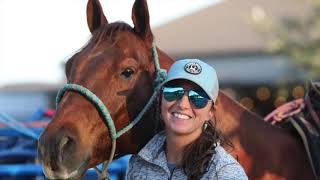 ERIN TAORMINO'S FIRST DAY OF ROPING LIVE CATTLE