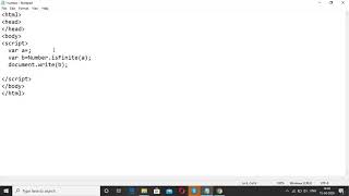 isFinite and isInteger method of Number object