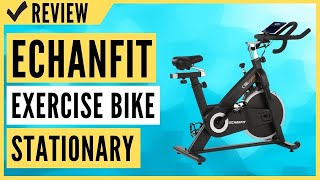 ECHANFIT Exercise Bike Stationary Indoor Cycling Review