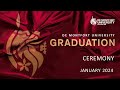 dmu january graduations 2024 wednesday 24 january 10am