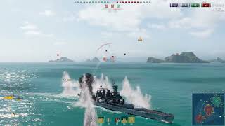 World of Warships |战舰世界| 随机战|游戏直播 |北卡罗莱纳|拖刀|美国战舰BB| 团战| 端游| PVP| 大型战争|电玩|电游|网游| WarGame|24/04/02