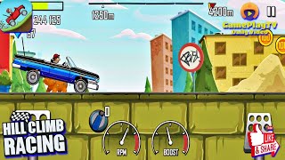Hill Climb Racing | New Level: Suburbs | The lowrider is the only choice