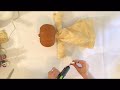 dollar tree fall diy primitive pumpkin doll