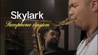 Skylark Saxophone version + Piano