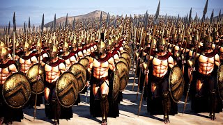 Sparta Vs Persia | 11,000 Units | Cinematic Battle | Total War Rome II