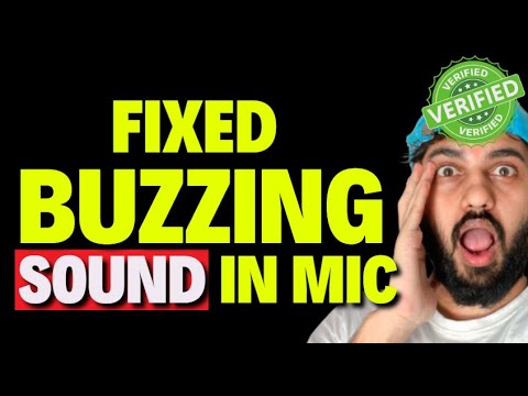 How To Fix Buzzing Sound In Mic - YouTube