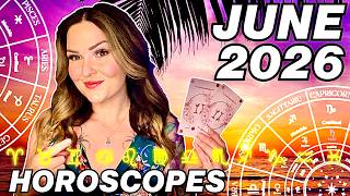 June 2026 Horoscopes – All 12 Zodiac Signs (Love, Career & Money)