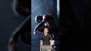 Spider-Man 🕸️ Vs. Tom Holland – The Hero Behind the Mask! #SpiderMan #TomHolland #Marvel #spidey