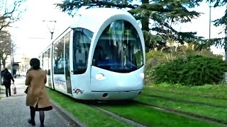 Tramway T 5 Tramway T 2 Lyon transport  [ T C L Groupe Lyon france ]