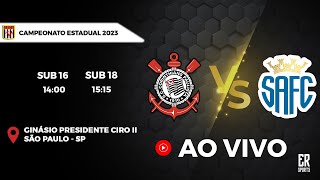 Corinthians x Santo André | AO VIVO | Semifinal do Campeonato Estadual SUB 16 | 02/11/2023